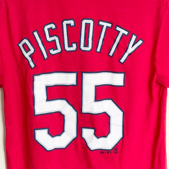 MLB Cardinals Stephen Piscotty #55 Majestic Red T Shirt Adult size Small - Picture 4 of 5